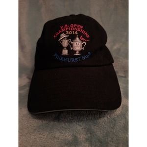 2014 US Open Championships Pinehurst USGA Member Adjustable Strapback Golf Hat